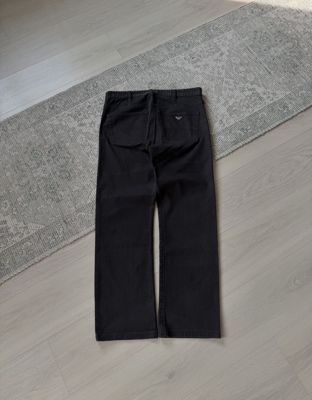 Armani Armani Jeans Vintage Wide Leg Bootcut Denim Jeans Size US 34 / EU 50 - 1 Thumbnail