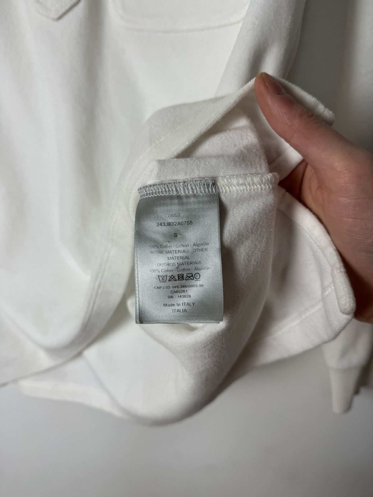 Dior SS22 Dior by Birkenstock CD 1947 Long sleeve Polo Shirt Size US S / EU 44-46 / 1 - 12 Thumbnail
