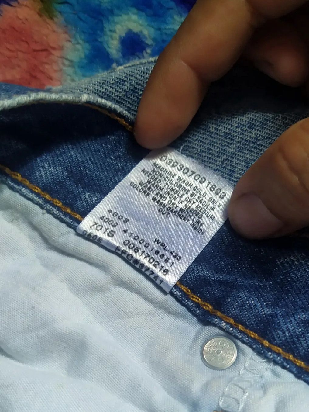 Levi's Vintage Levi’s 517 Bootcut Jeans Distressed Workwear Indigo Size US 36 / EU 52 - 5 Thumbnail