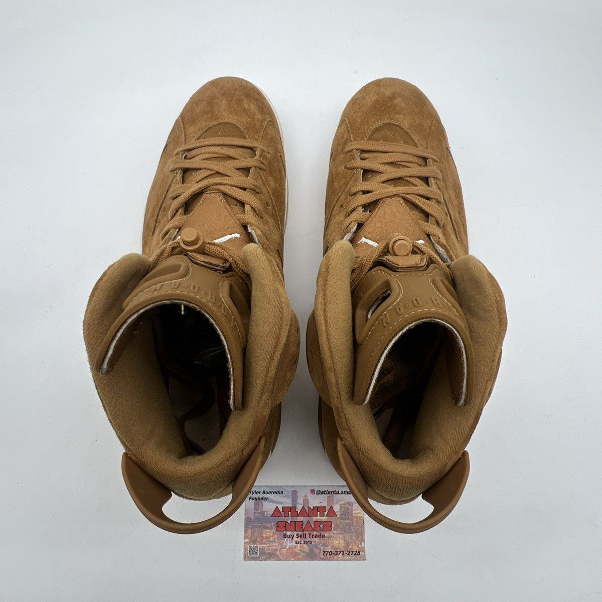 Jordan Brand Air Jordan 6 wheat Size US 11.5 / EU 44-45 - 6 Thumbnail