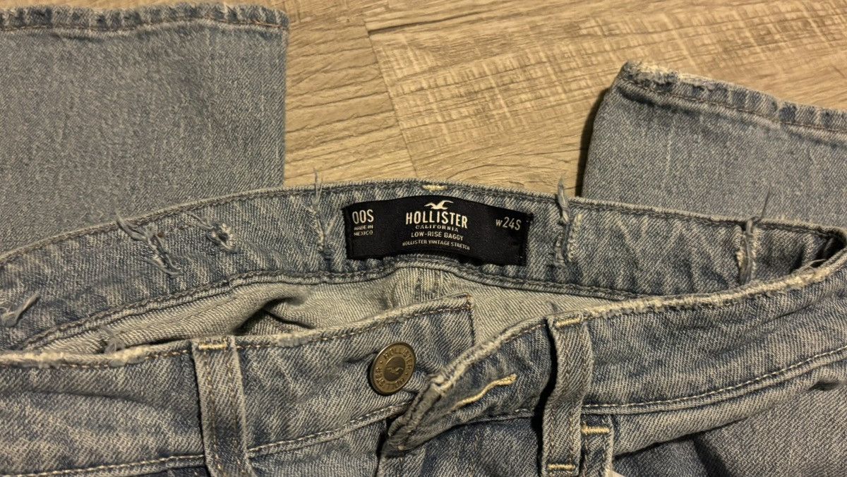 Hollister Hollister low rise baggy jeans Size 24" / US 00 / IT 34 - 4 Thumbnail