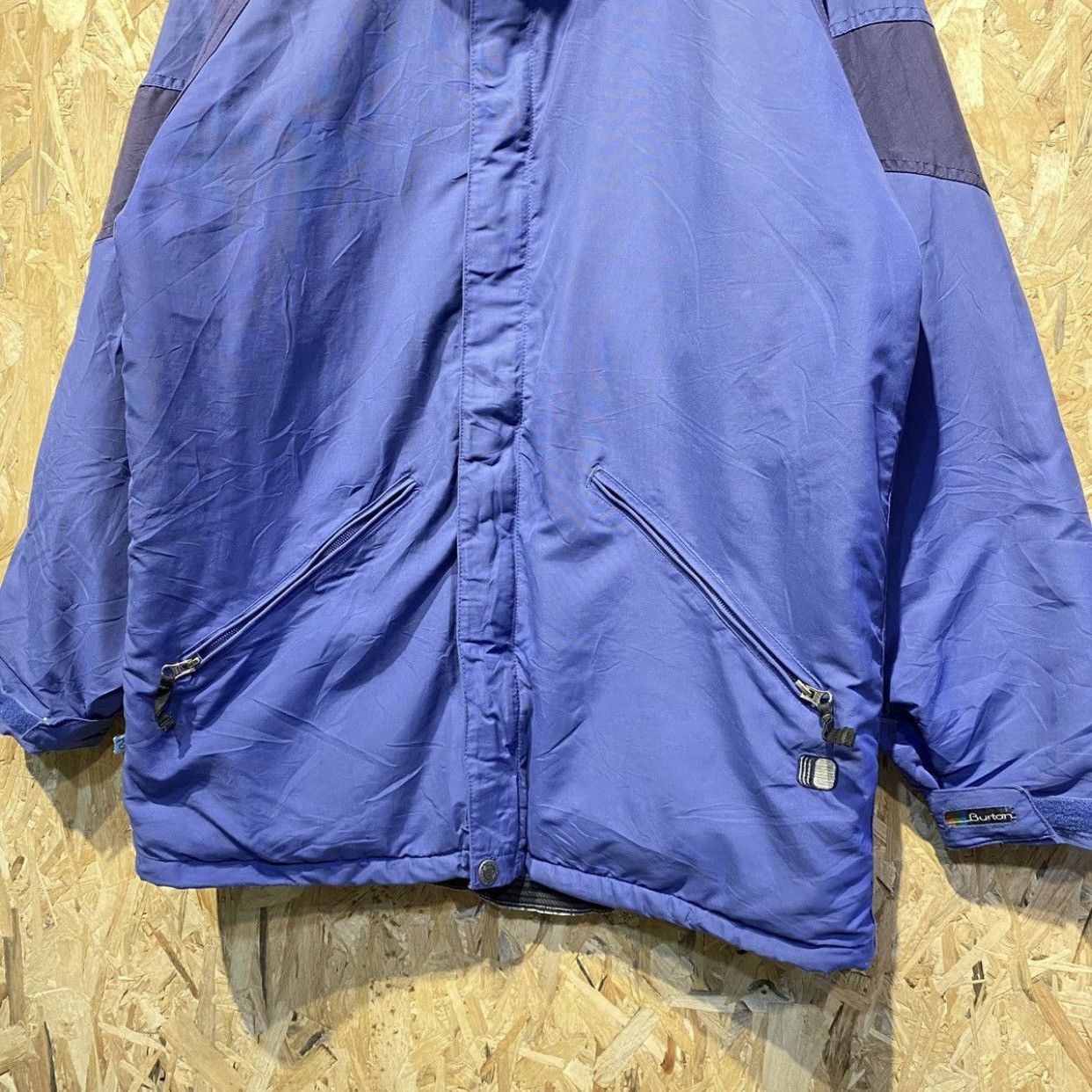 Burton vintage Burton Snowboards Toast StormLite Fabric jacket blue Size US L / EU 52-54 / 3 - 5 Thumbnail