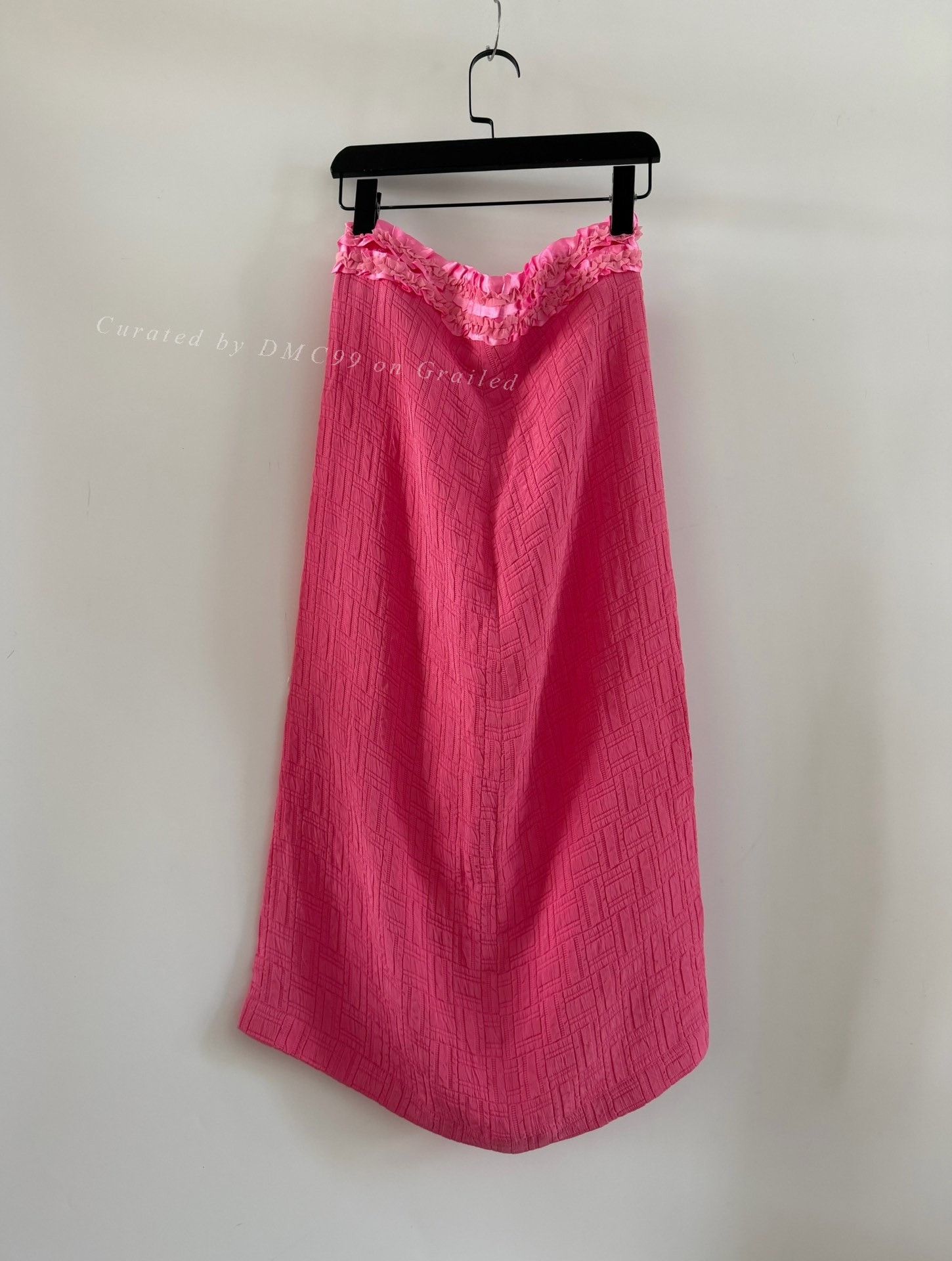 Comme des Garcons Comme des Garçons 2008 Pink Ruffled Skirt Size 38" / US 16 / IT 52 - 1 Thumbnail