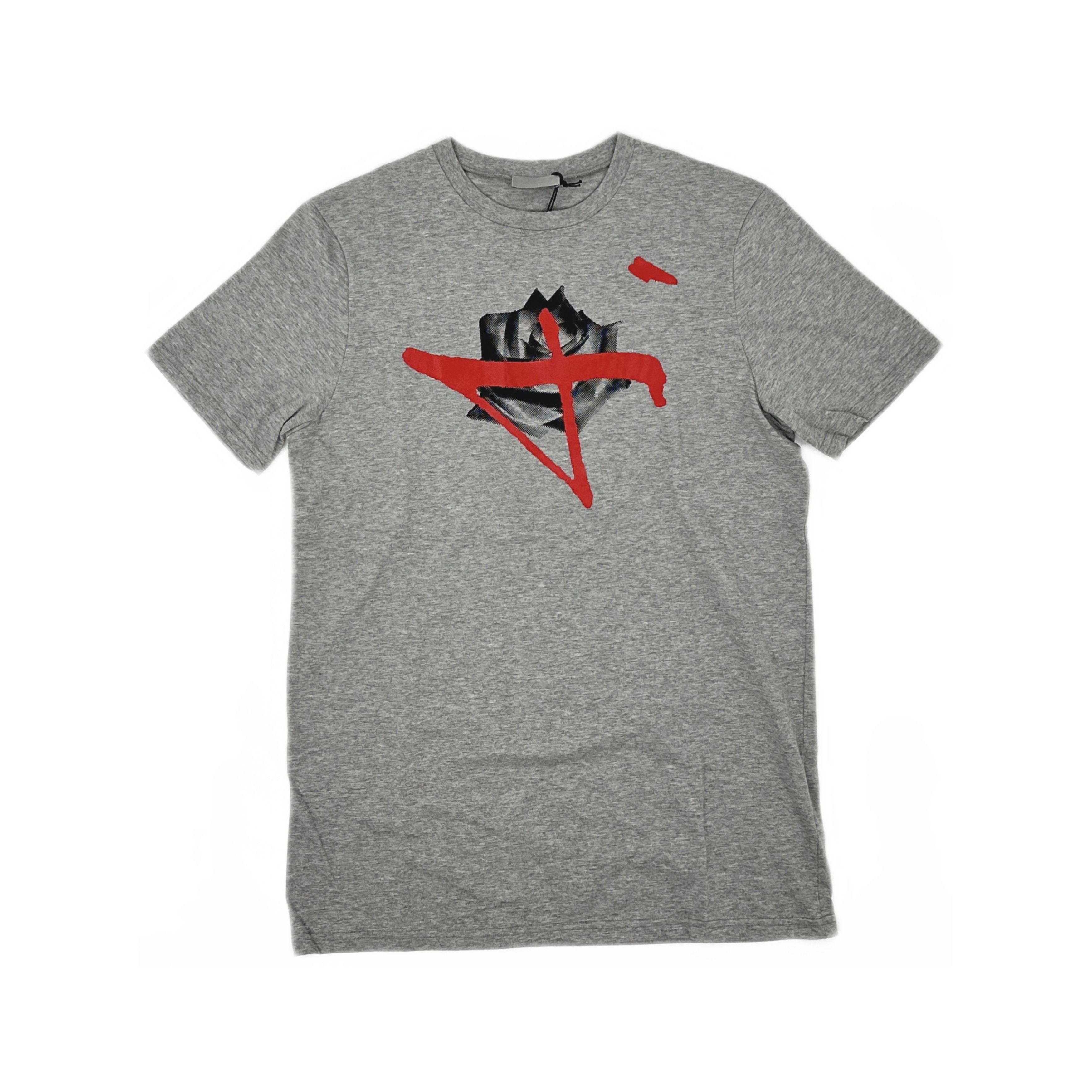 Dior Dior Homme Grey Sweet Talkin' Boy Rose Print T-Shirt | Grailed