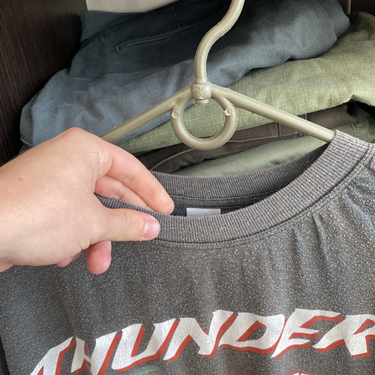Band Tees Vintage Thunder Live 1998 Big Logo Archival Distressed tee Size US XL / EU 56 / 4 - 9 Thumbnail