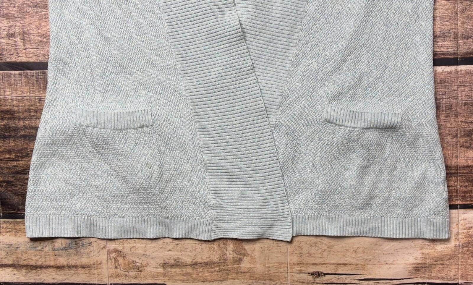 L.L. Bean LL Bean Cardigan Sweater Women's XL Light Blue Pockets Size XL / US 12-14 / IT 48-50 - 5 Thumbnail