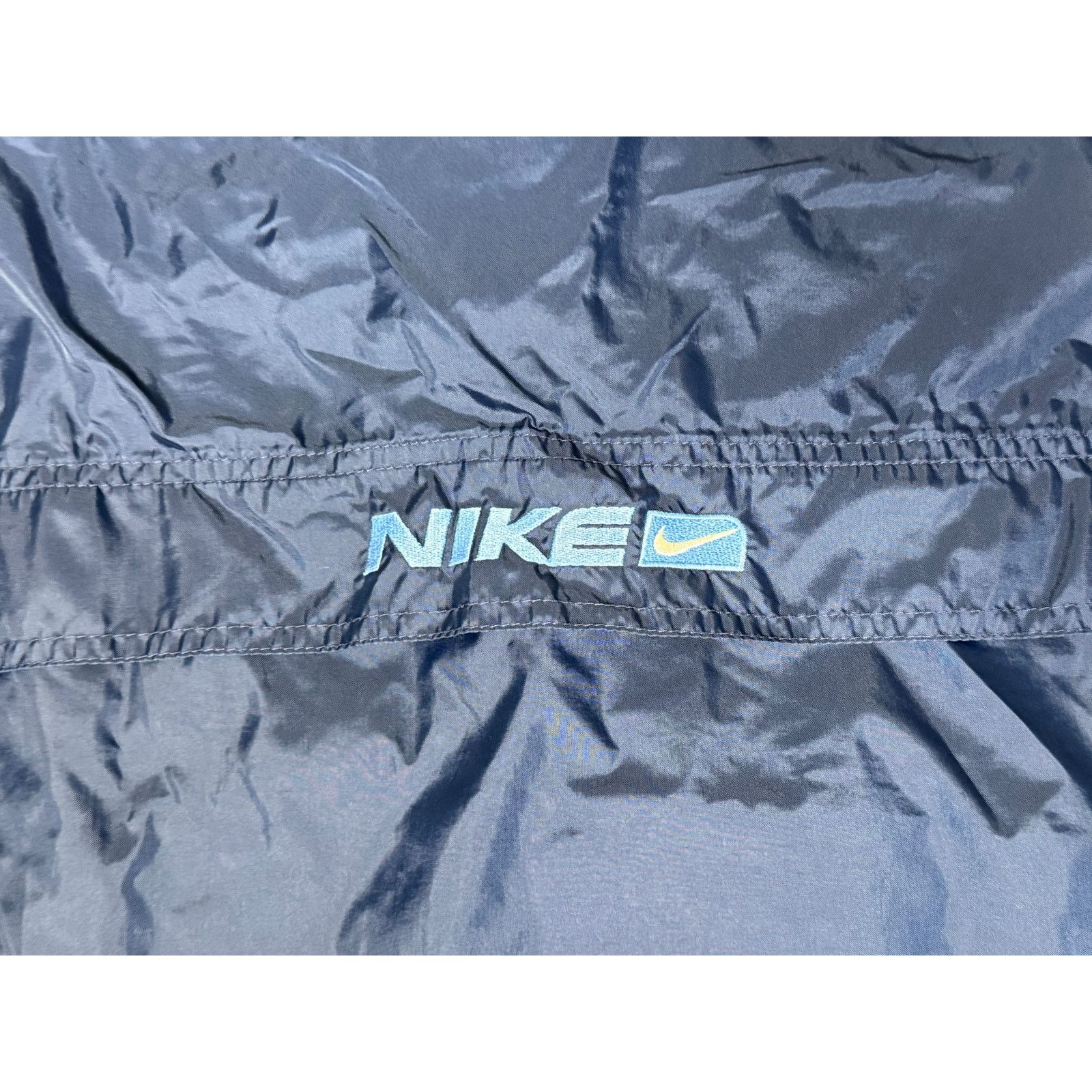 Nike × Vintage Vintage Y2K Nike Full Zip Collared Windbreaker Jacket 2XL Size US XL / EU 56 / 4 - 4 Thumbnail