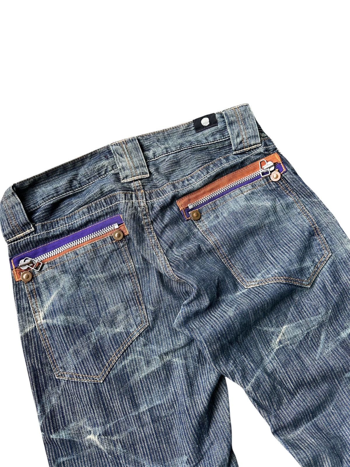 Japanese Brand Blue Way Flared Pants Size US 32 / EU 48 - 6 Thumbnail