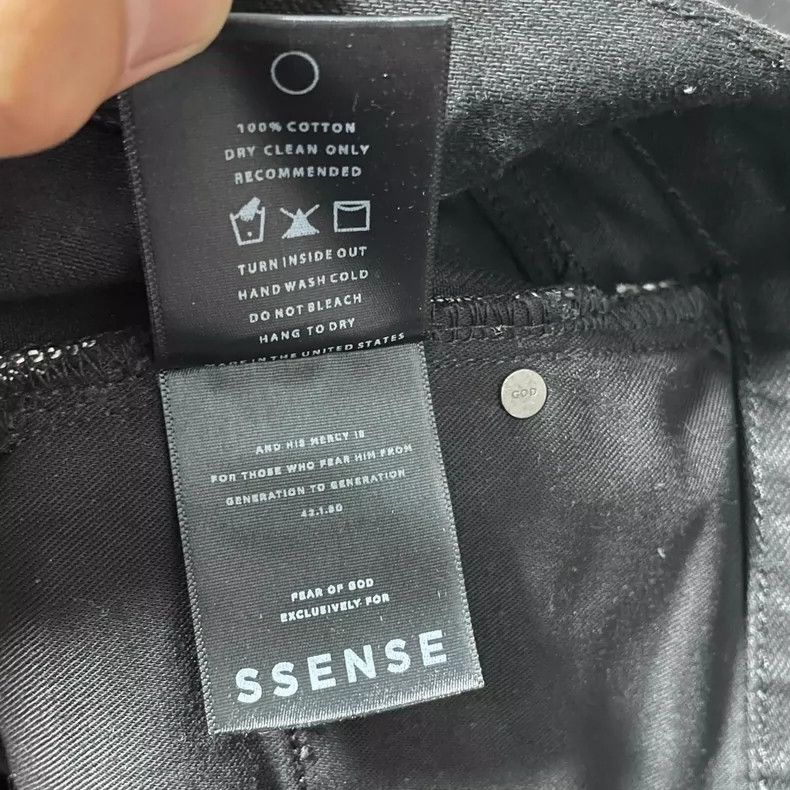 Fear of God Fear of God Limited black cow Size US 28 / EU 44 - 5 Thumbnail