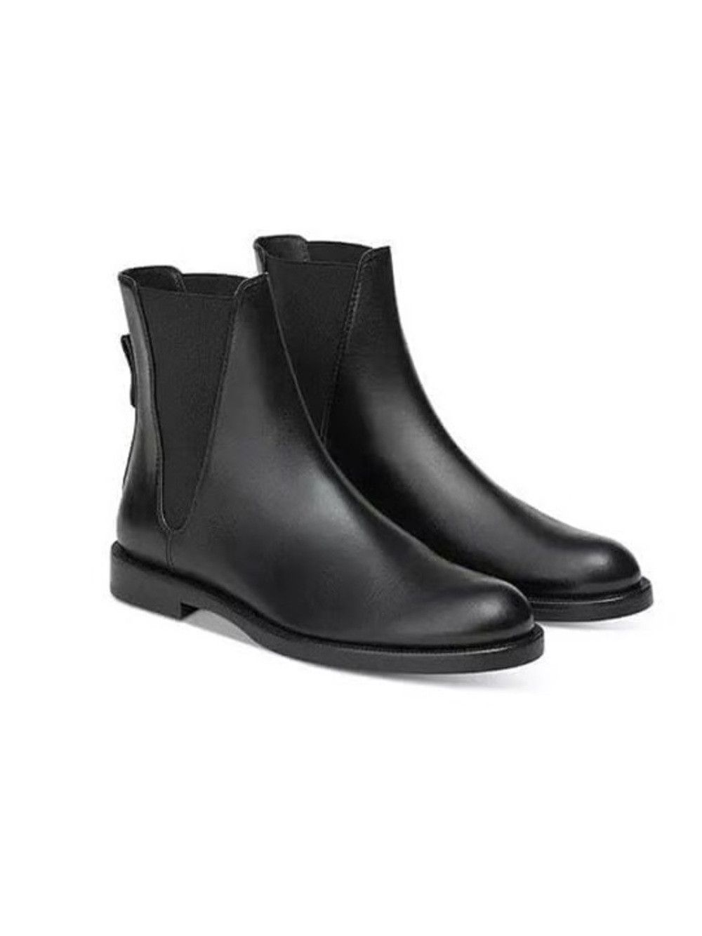 Lafayette 148 Lafayette 148 Barrett Leather Chelsea Booties Black 38.5 EU Size US 8.5 / IT 38.5 - 1 Thumbnail