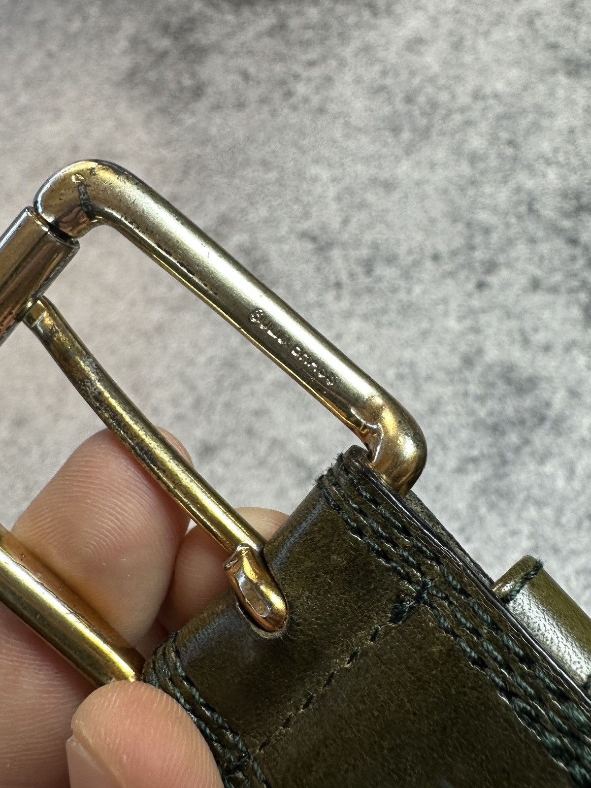 Vintage Vintage Luxury Belts Logo Streetwear Rare Avant Garde USA Size ONE SIZE - 2 Thumbnail