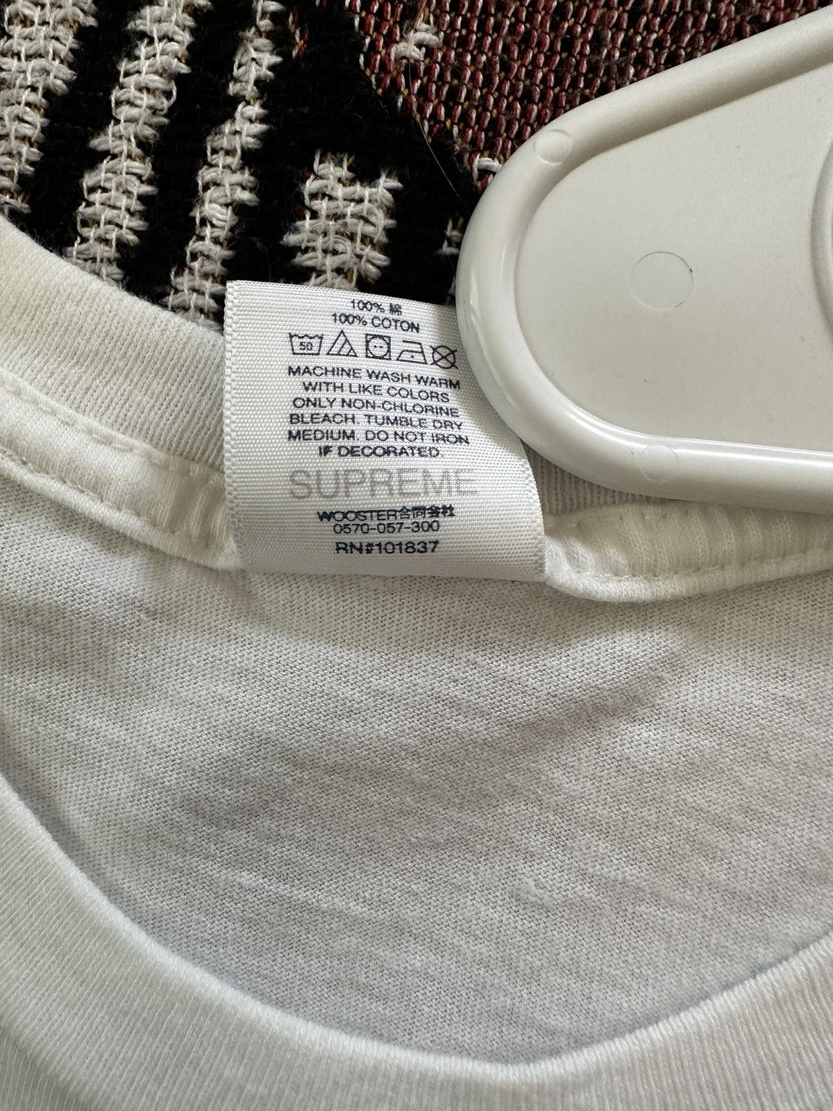 Burberry × Supreme Supreme Burberry - box logo tee Size US M / EU 48-50 / 2 - 6 Thumbnail