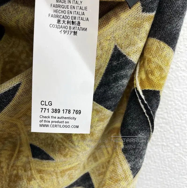 Versace Versace Yellow Wool Long Sleeve Sweater . Size US XS / EU 42 / 0 - 5 Thumbnail