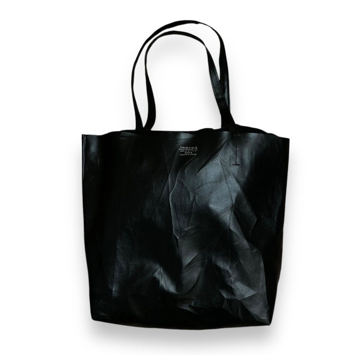 Issey Miyake 🇯🇵 CABANE DE ZUCCA LEATHER TOTE BAG Size ONE SIZE - 1 Thumbnail