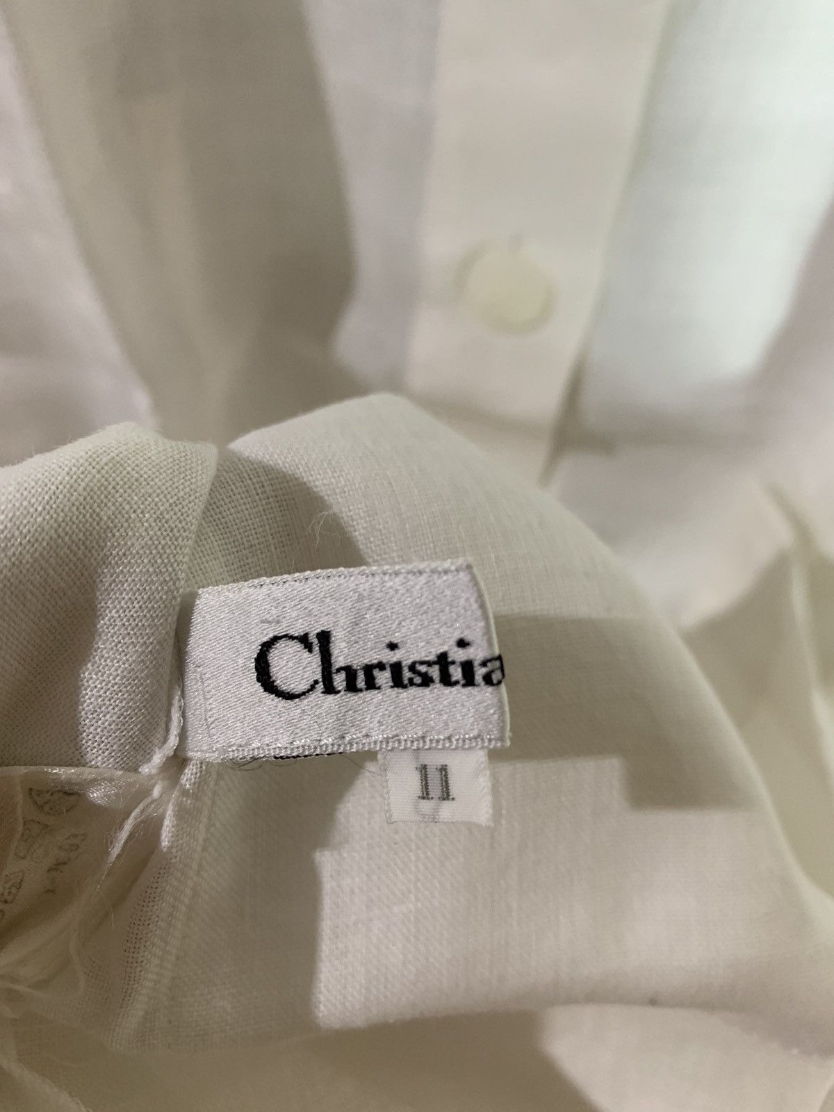 Christian Dior Monsieur × Dior × Vintage Vintage Archive Christian Dior Shirt Size M / US 6-8 / IT 42-44 - 4 Thumbnail