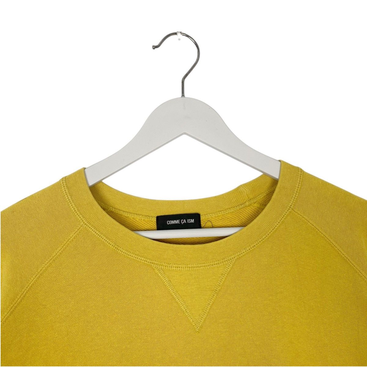 Vintage Vintage 90s Comme Ca Du Mode Crewneck Sweatshirt Yellow Sz L Size US L / EU 52-54 / 3 - 9 Thumbnail