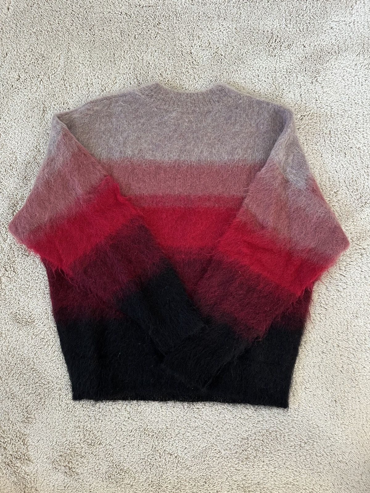 Isabel Marant Isabel Marant DrussellH Red Gradient Mohair Sweater Size US S / EU 44-46 / 1 - 5 Thumbnail
