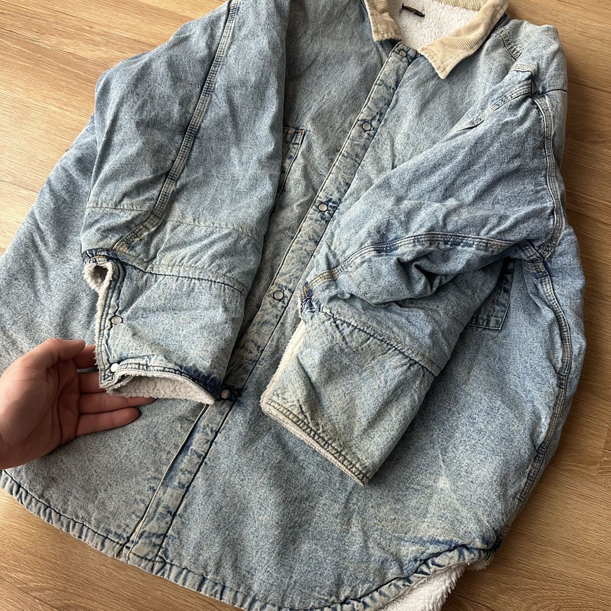 Lee Vintage Lee New Riders Denim Sherpa Jacket Collared Size US M / EU 48-50 / 2 - 15 Thumbnail