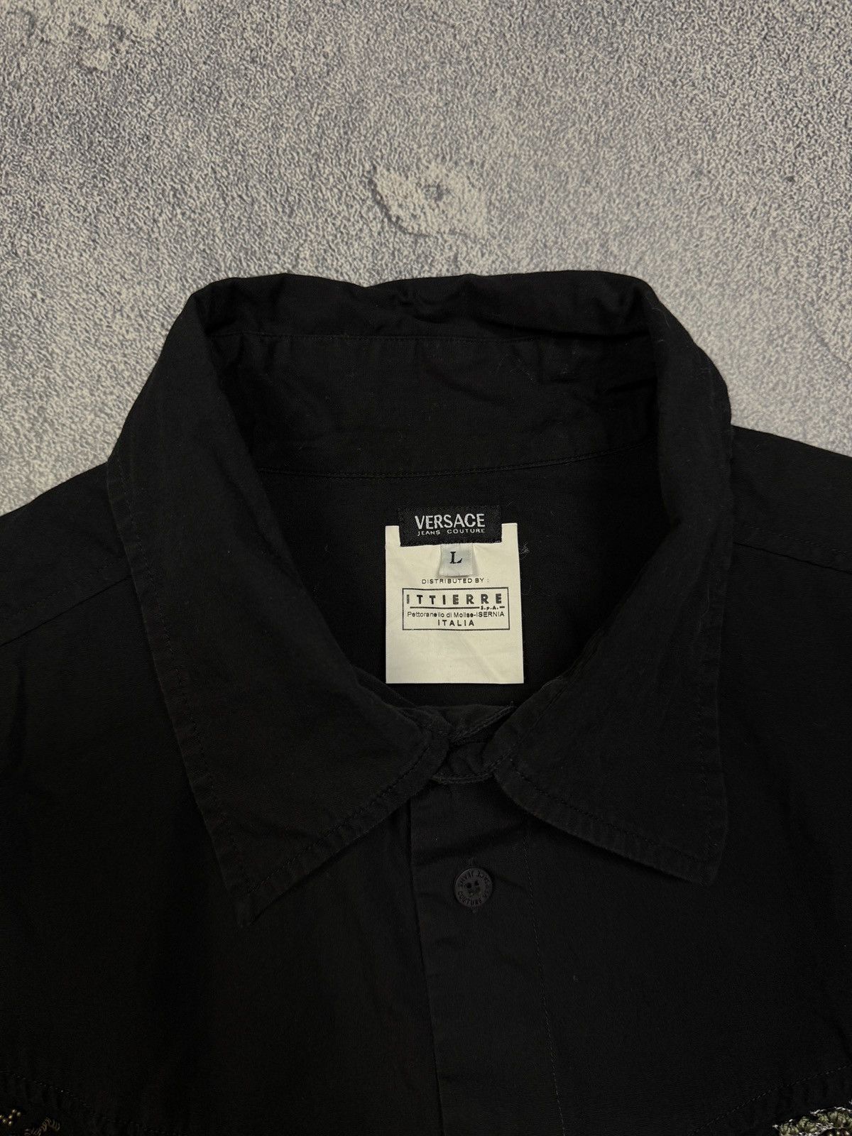 Versace Jeans Couture Rare Design Vintage Brand Versace Jeans Couture Shirt 00s Size US L / EU 52-54 / 3 - 10 Thumbnail