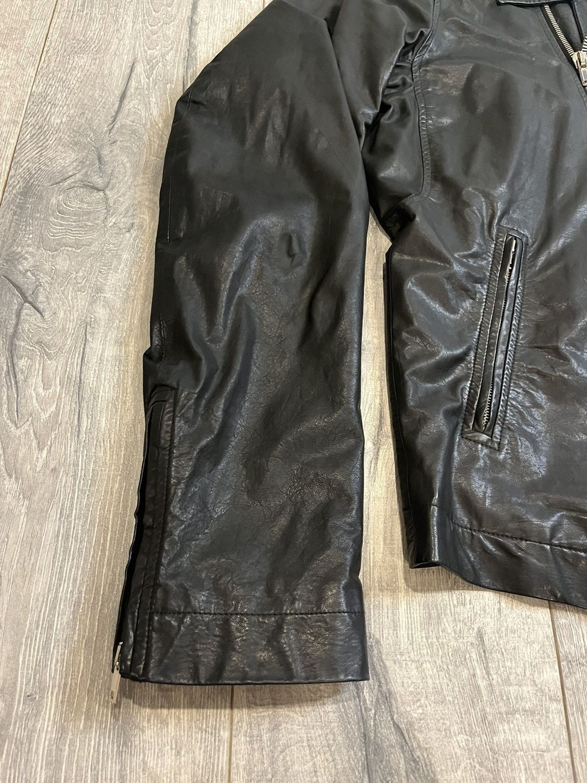 Rick Owens Rick Owen’s black calf leather jacket. Size 54 Size US L / EU 52-54 / 3 - 14 Thumbnail