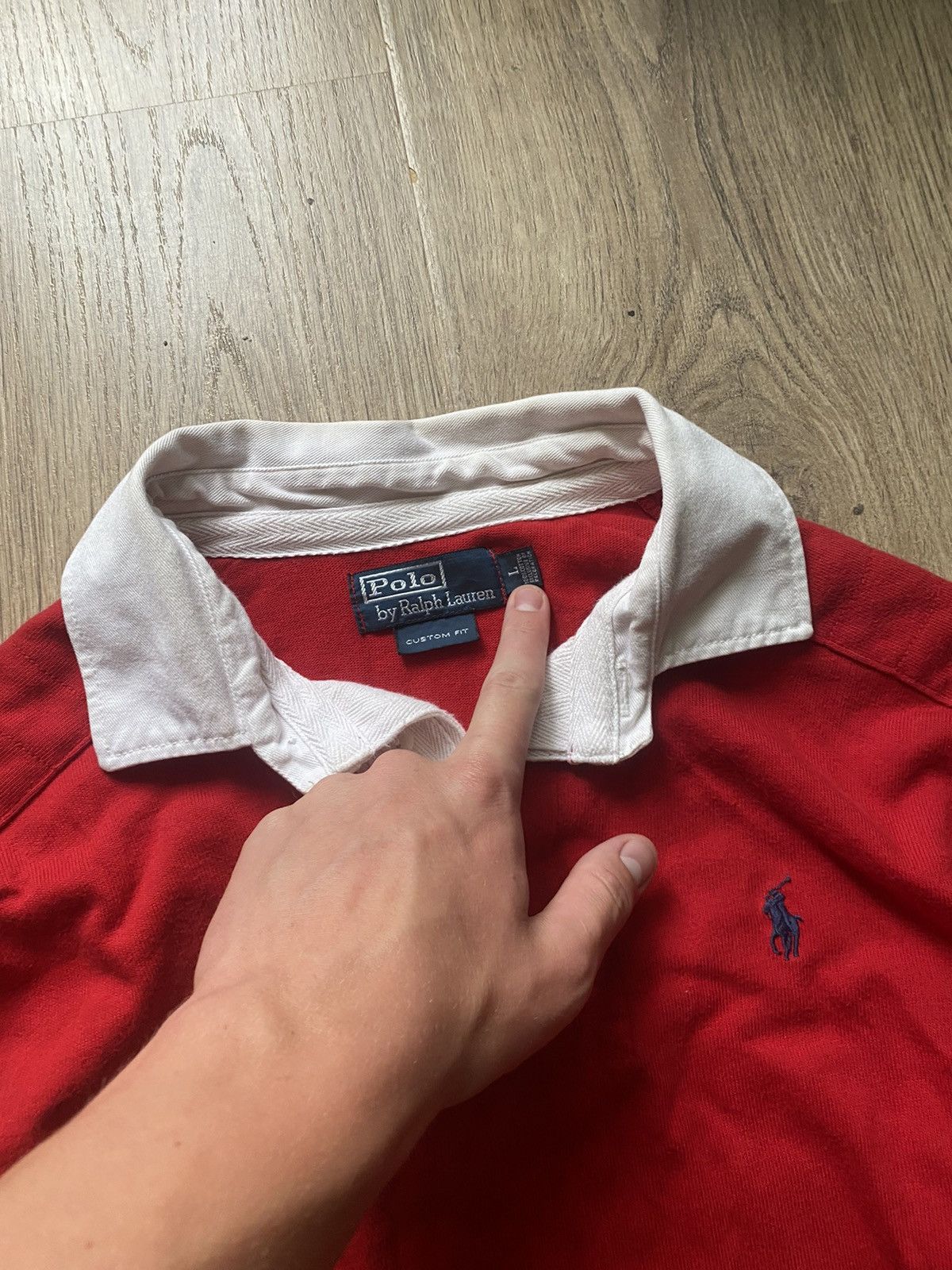 Polo Ralph Lauren × Vintage Polo Ralph Lauren big pony chief keef y2k swag drill rugby Size US L / EU 52-54 / 3 - 3 Thumbnail