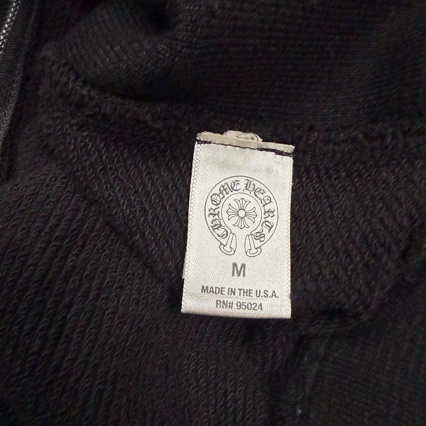 Chrome Hearts chrome hearts black zip-up hoodie Size US M / EU 48-50 / 2 - 5 Thumbnail