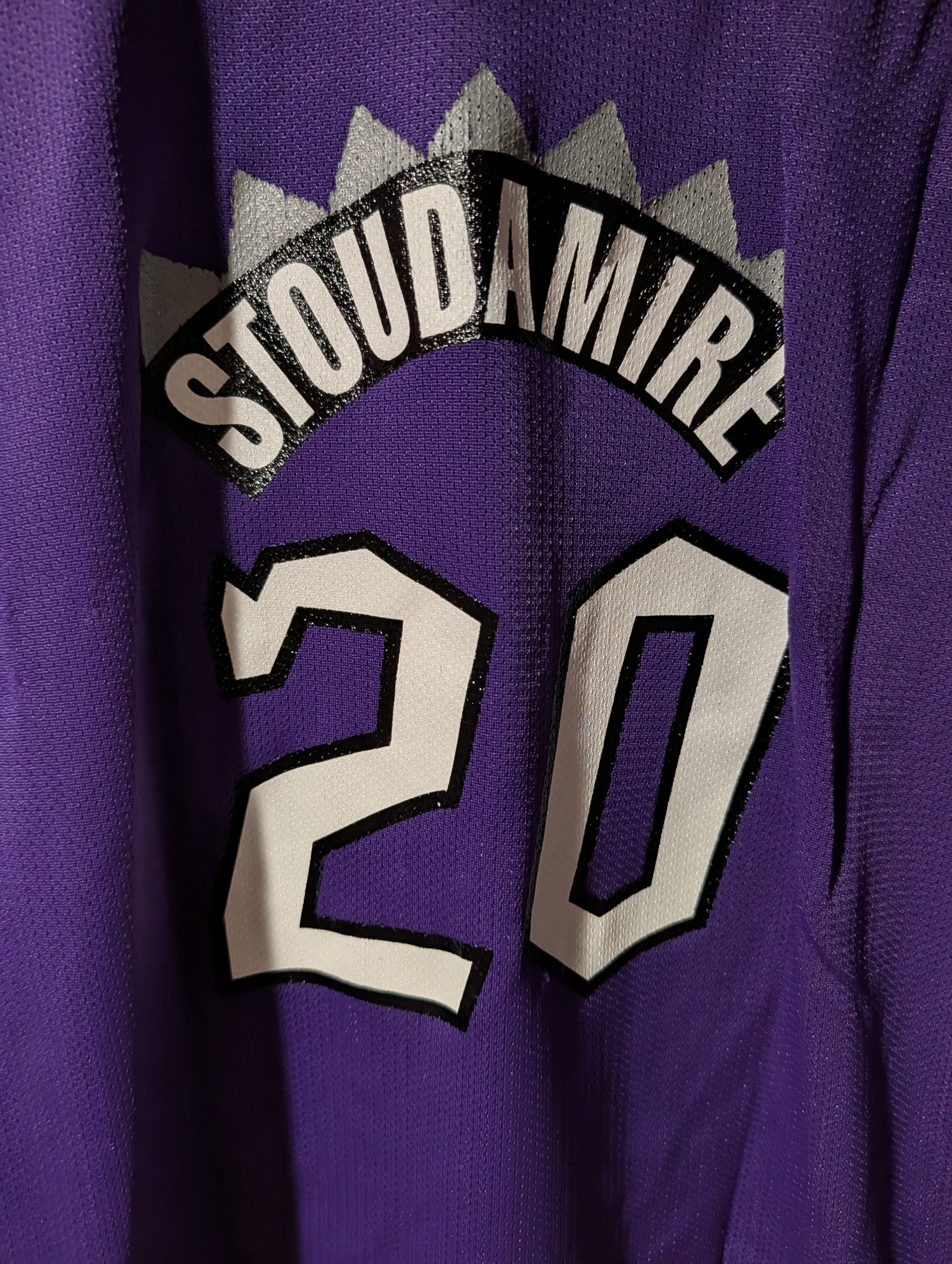 NBA Vintage Champion Toronto Raptors Jersey Youth XL Stoudamire Size US XL / EU 56 / 4 - 7 Thumbnail