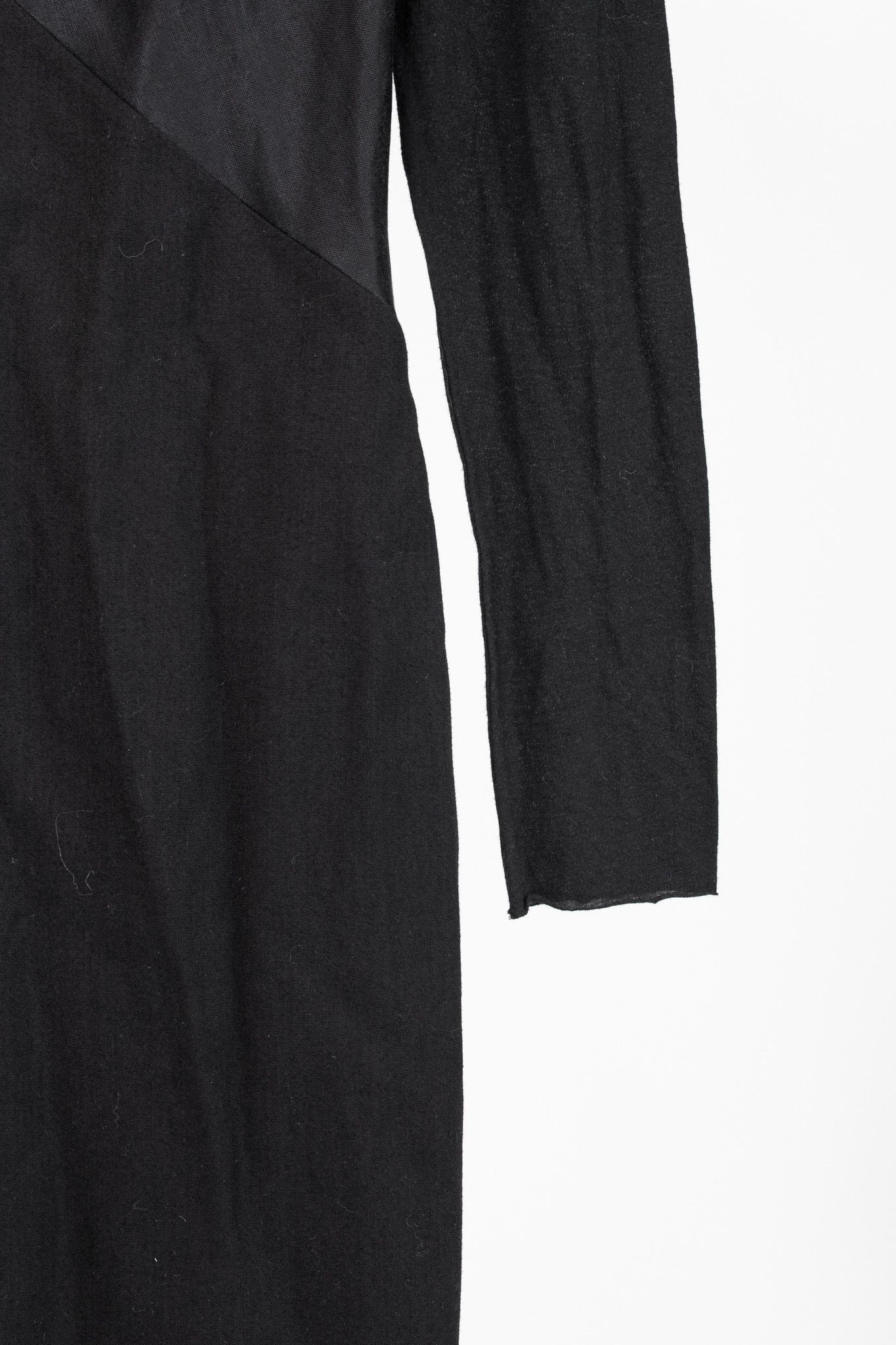 Helmut Lang Helmut Lang Black Nexus Wool Knee-Length Dress Size L / US 10 / IT 46 - 6 Thumbnail