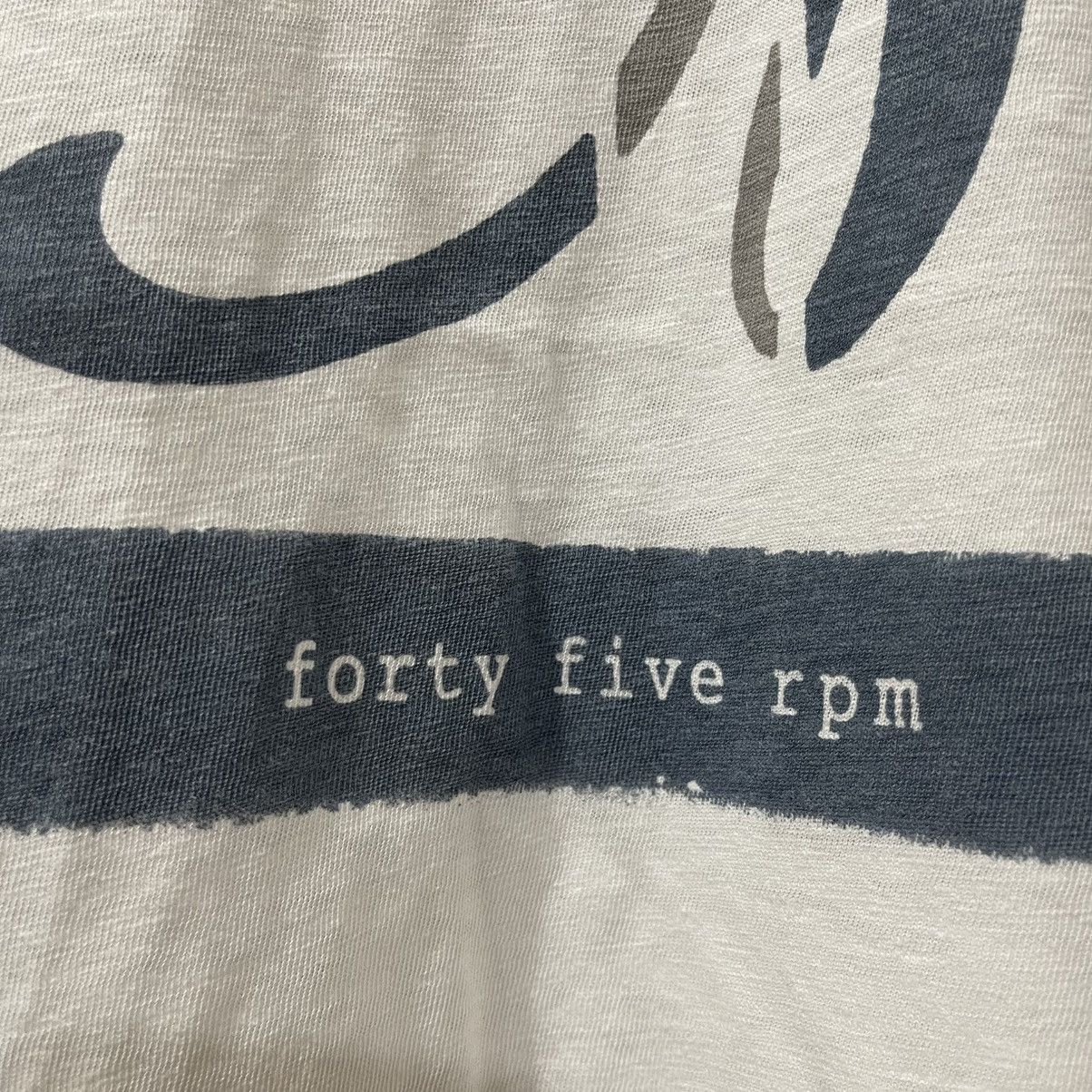 45rpm × Japanese Brand Vintage 45rpm logo tee Size US L / EU 52-54 / 3 - 4 Thumbnail