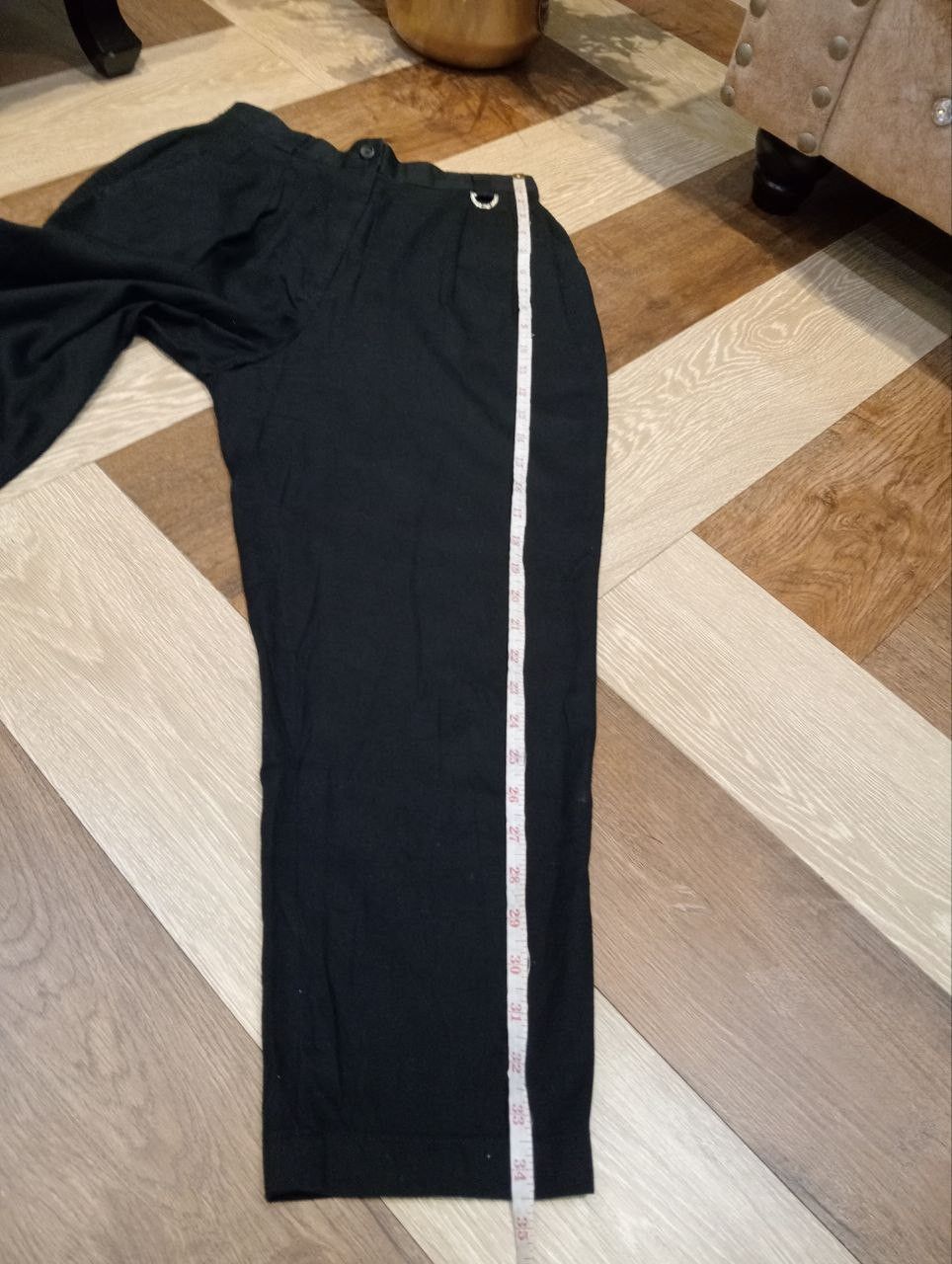 Christian Dior Monsieur VINTAGE CHRISTIAN DIOR SPORTS BLACK PANTS Size 25" / US 0 / IT 36 - 13 Thumbnail