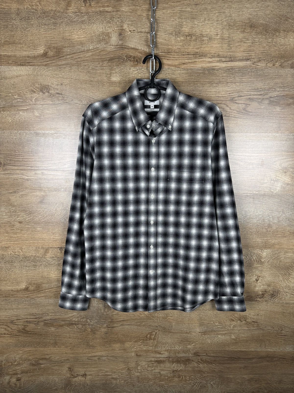 Reiss Mens Vintage Reiss shirts button up luxury size M Size US M / EU 48-50 / 2 - 1 Thumbnail