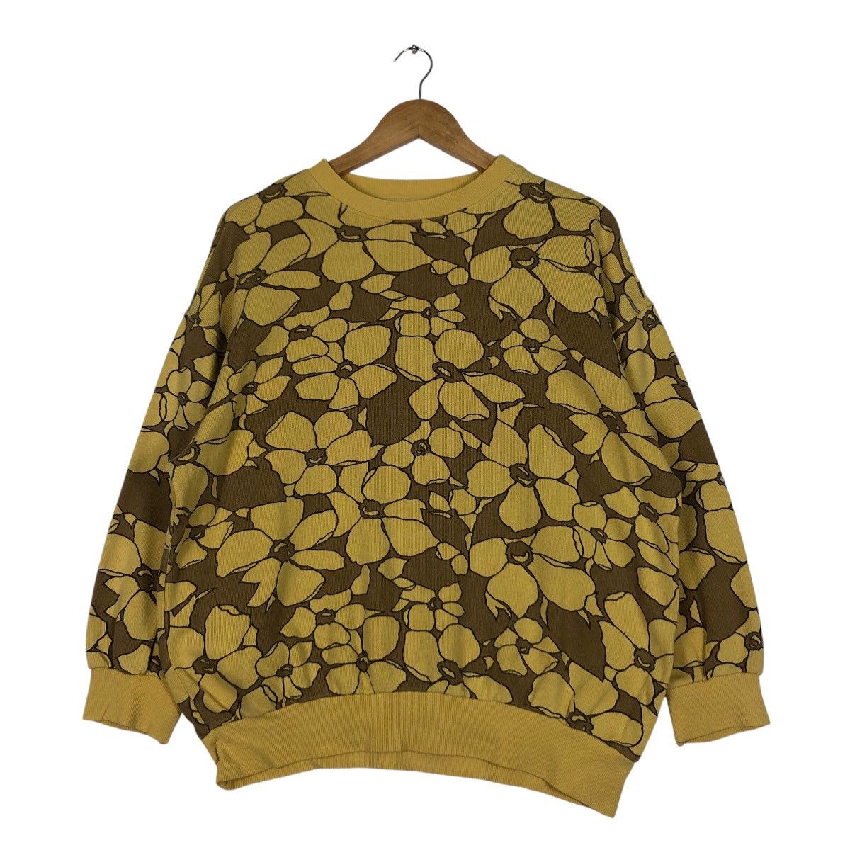 Japanese Brand × Vintage Vintage Charlotte Floral Sweatshirt 90s Streetwear Medium Size US M / EU 48-50 / 2 - 1 Thumbnail