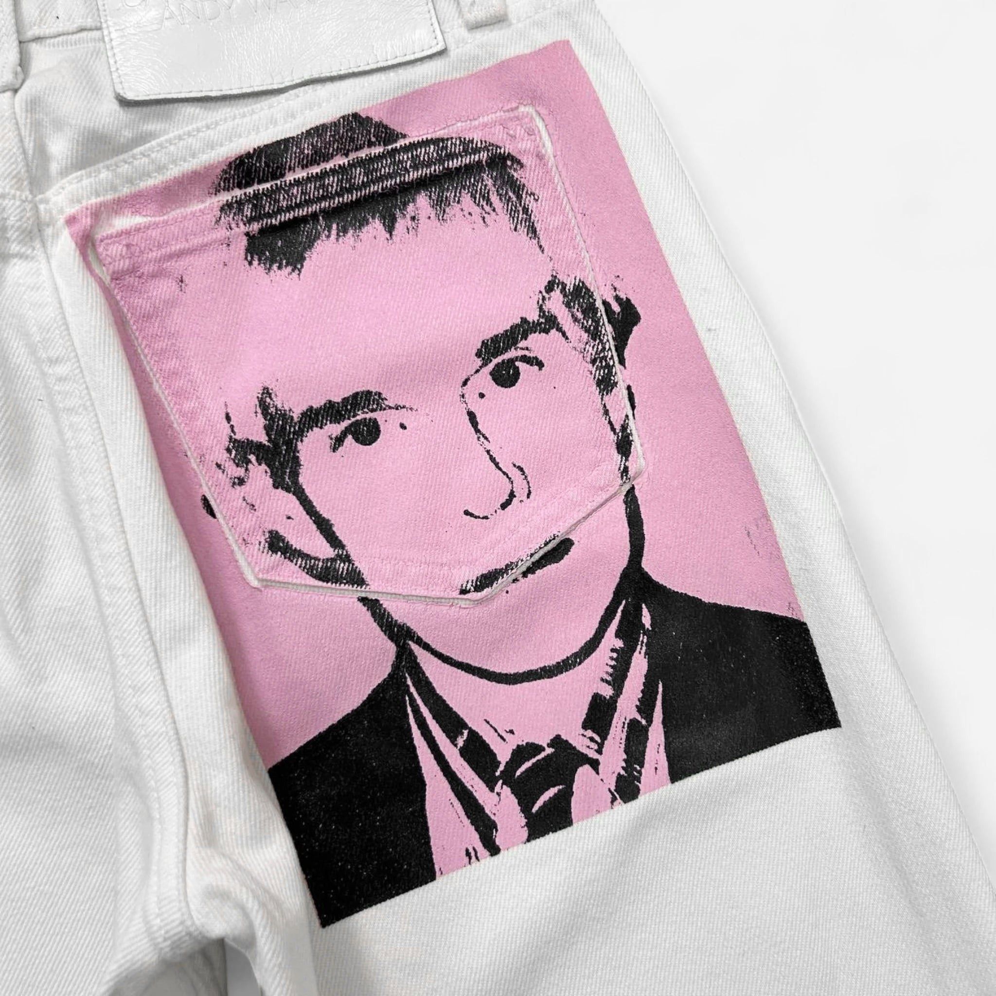 Calvin Klein 205W39NYC Calvin Klein x Andy Warhol Portrait Pants Size 25" / US 0 / IT 36 - 3 Thumbnail
