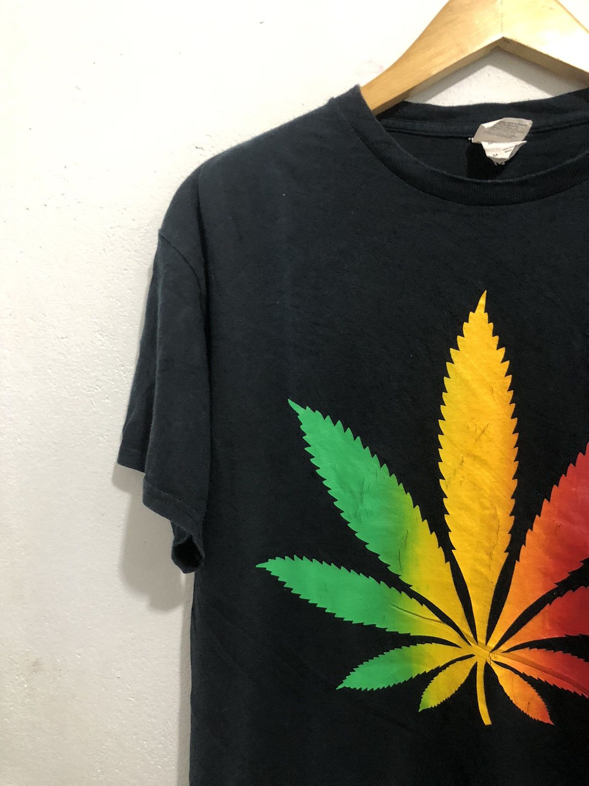 Beauty Beast × Hysteric Glamour × Japanese Brand Marijuana t shirt Big Logo Bob Marley Style Size US M / EU 48-50 / 2 - 3 Thumbnail