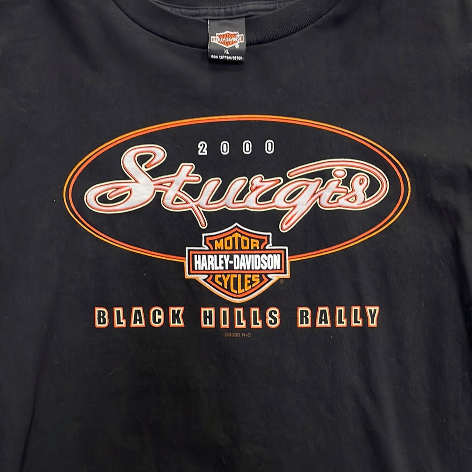 Harley Davidson Vintage 2000 Harley Davidson Sturgis 60th Anniversary Tee XL Size US XL / EU 56 / 4 - 2 Thumbnail