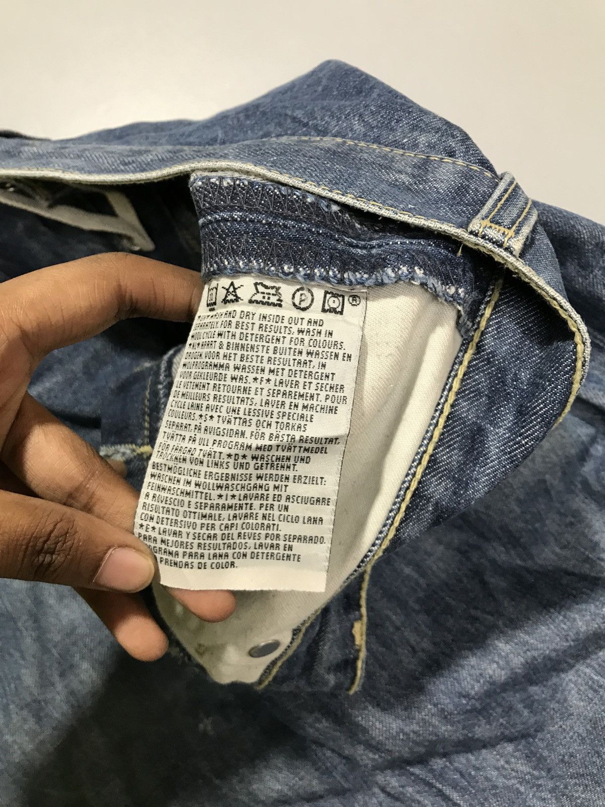 Levi's Vintage Levi’s engineer jeans Size US 34 / EU 50 - 6 Thumbnail