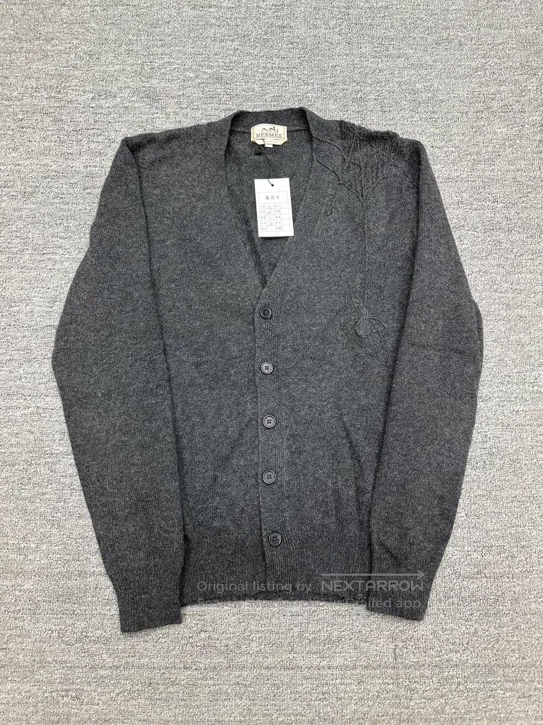 Hermes Hermes Cashmere knitted cardigan Size US XS / EU 42 / 0 - 1 Thumbnail