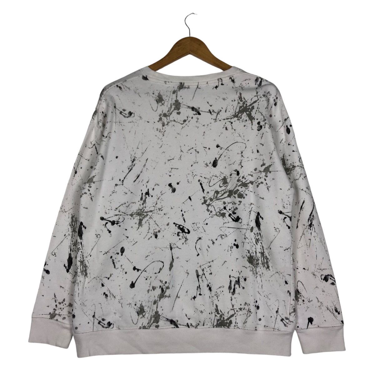 Japanese Brand Rare Painting Abstract Design Sweatshirt Jumper white Size US S / EU 44-46 / 1 - 7 Thumbnail