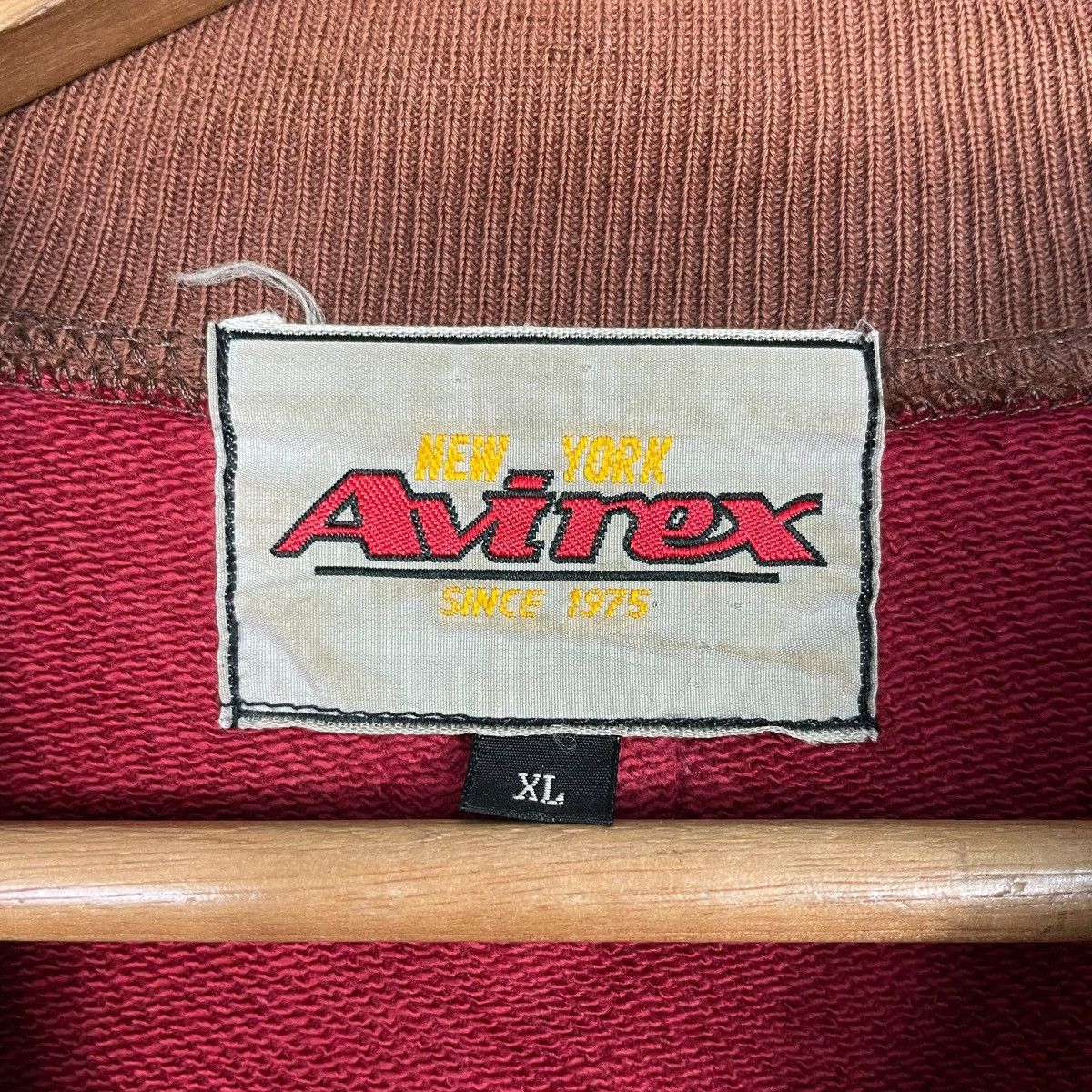 Avirex Vintage Avirex Big Logo Sweater Jacket Size US XL / EU 56 / 4 - 15 Thumbnail