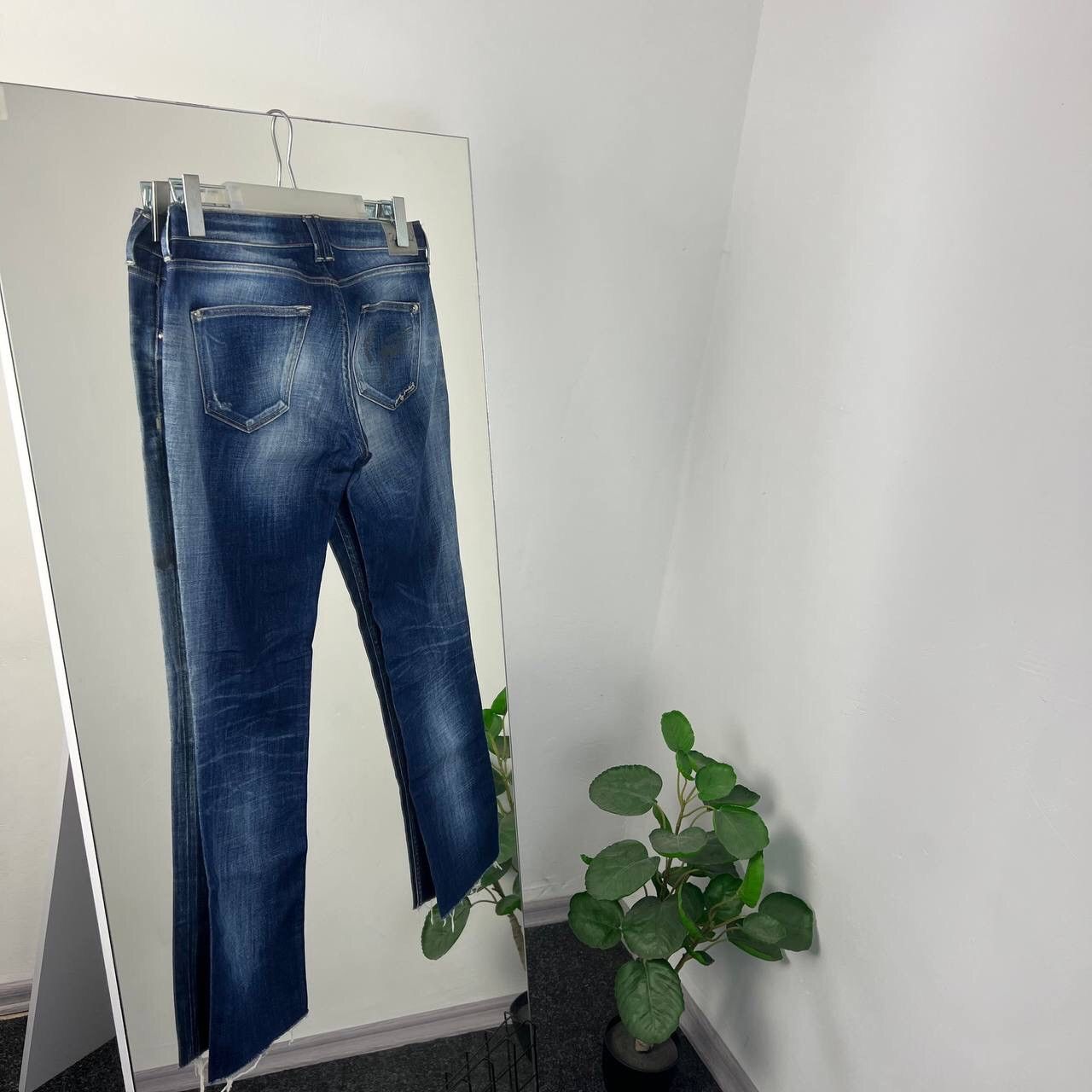Andy Warhol × Hysteric Glamour Y2K Archive Andy Warhol Denim Distressed Jean Pistol Printed Size 29" - 2 Thumbnail