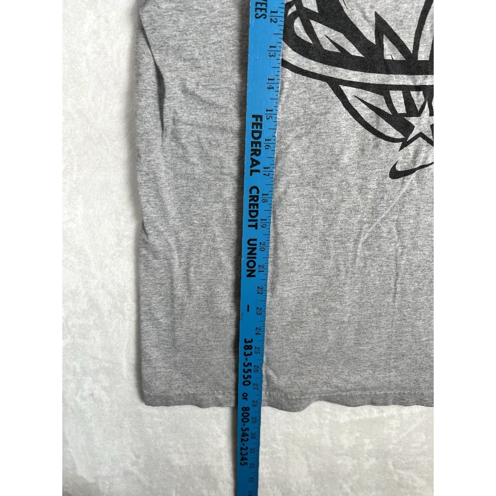 Nike Nike Basketball T-Shirt Size Medium Gray Size US M / EU 48-50 / 2 - 5 Thumbnail