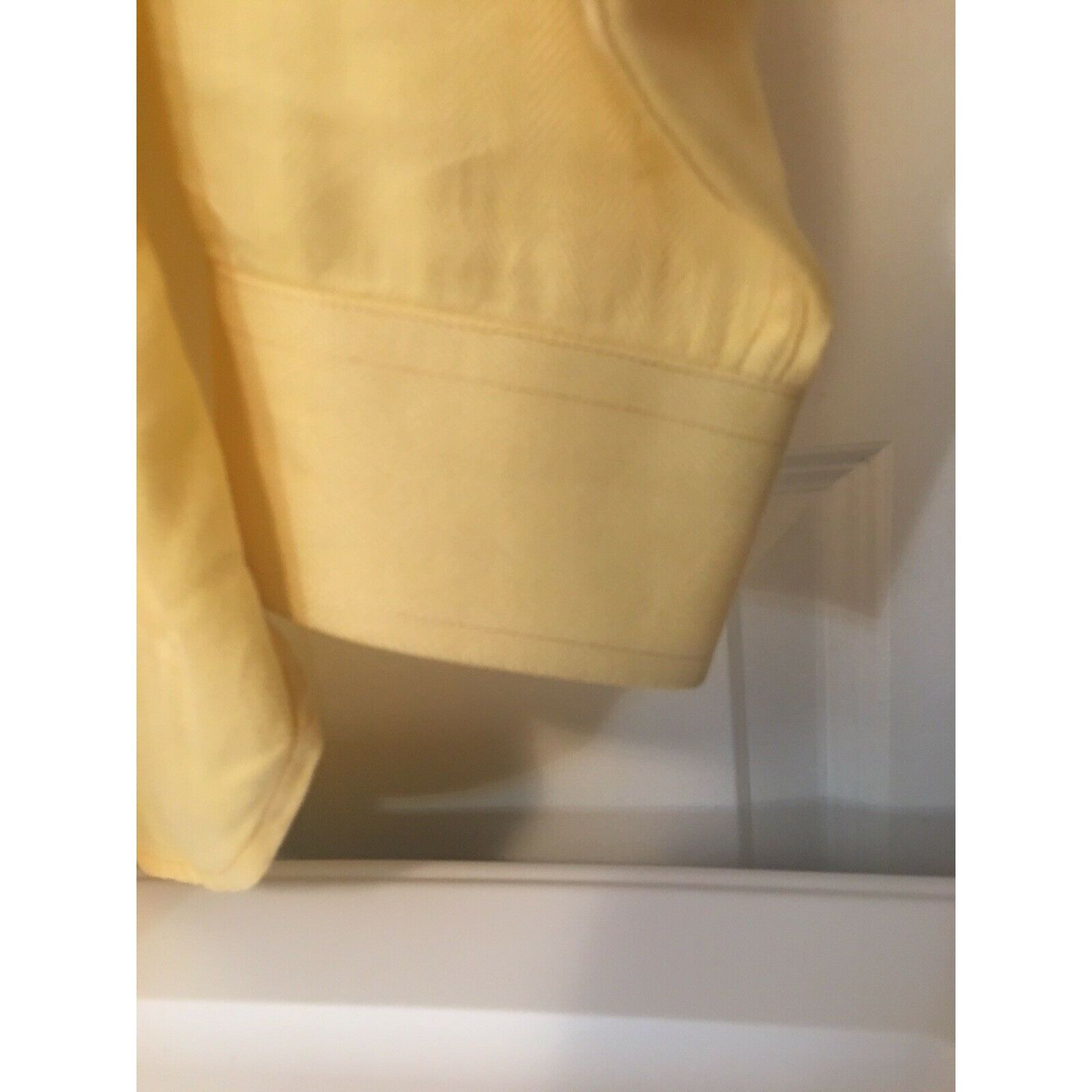 Tommy Hilfiger Tommy Hilfiger "80's 2 PLY Fabric Cotton" Yellow Button Fron Size US XL / EU 56 / 4 - 7 Thumbnail