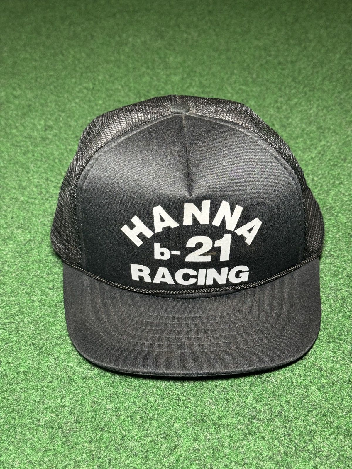 Vintage Vintage B-21 Bomber Racer Trucker Mesh Retro Snapback Hat Size ONE SIZE - 1 Thumbnail