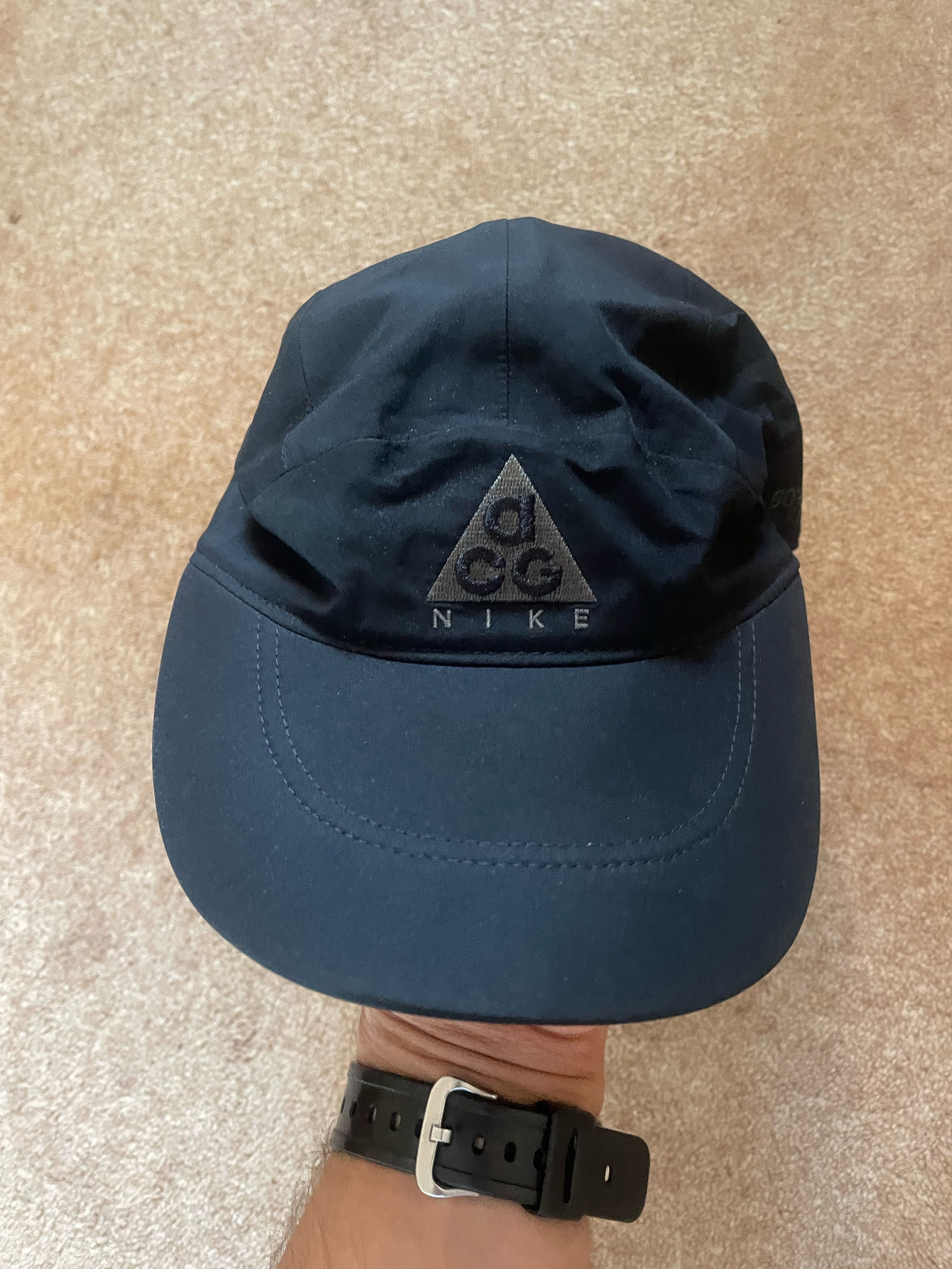 Goretex × Nike ACG Nike ACG x Goretex Tailwind Cap Black | Grailed