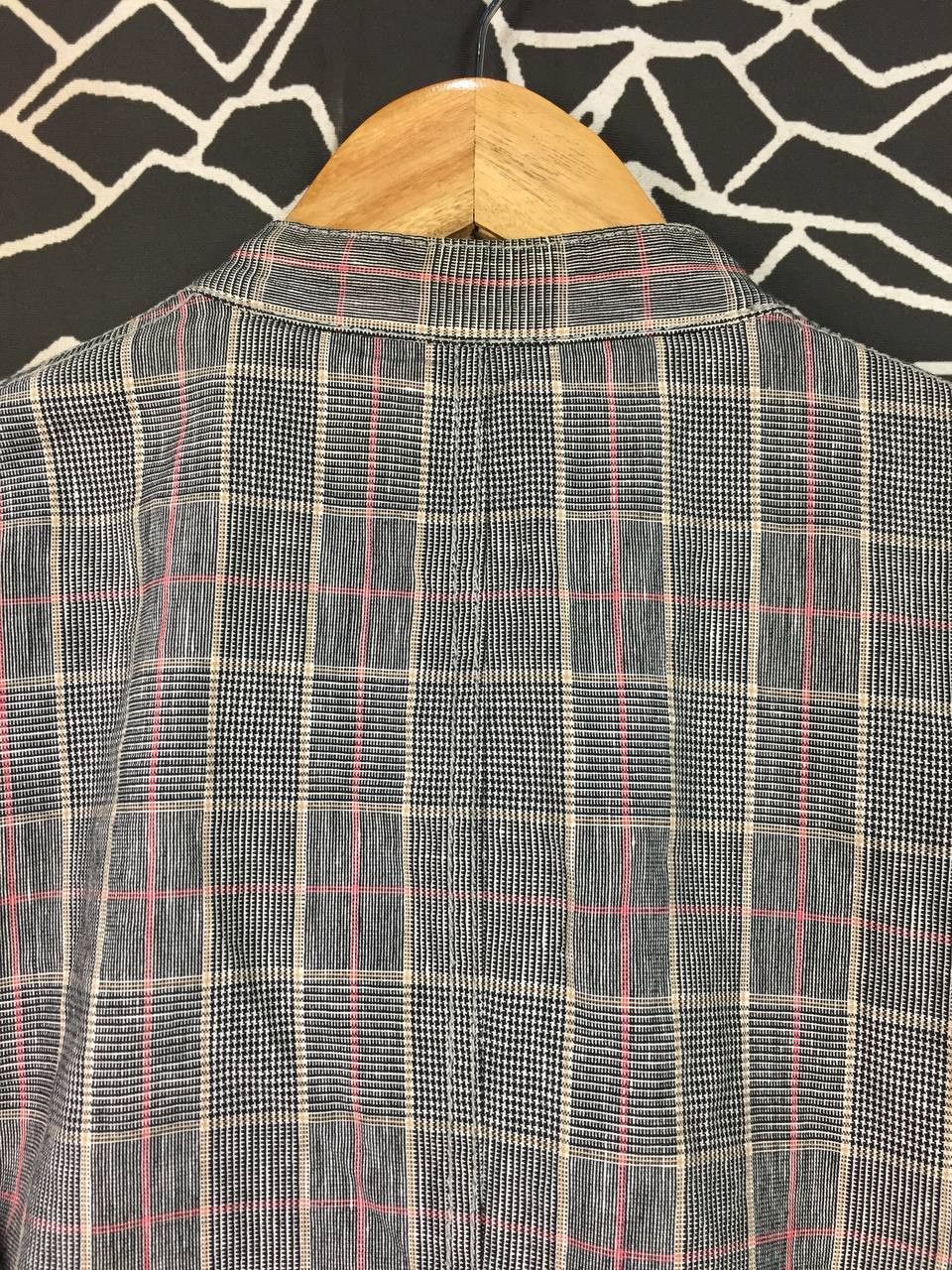 ABAHOUSE Abahouse Japan Glen Check Multi-Zip Blouson Jacket Size US M / EU 48-50 / 2 - 8 Thumbnail