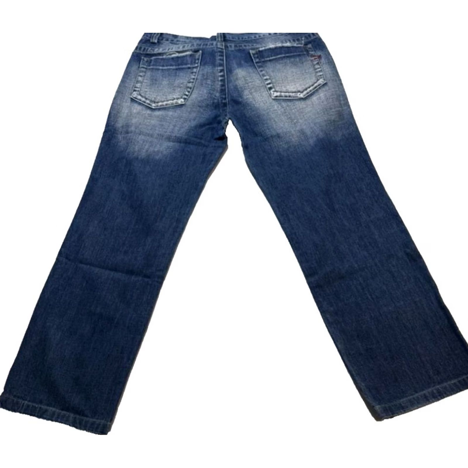 Diesel Diesel Industry Men Blue Denim Jeans Straight Fit Cotton Pants 38 Size US 38 / EU 54 - 2 Thumbnail