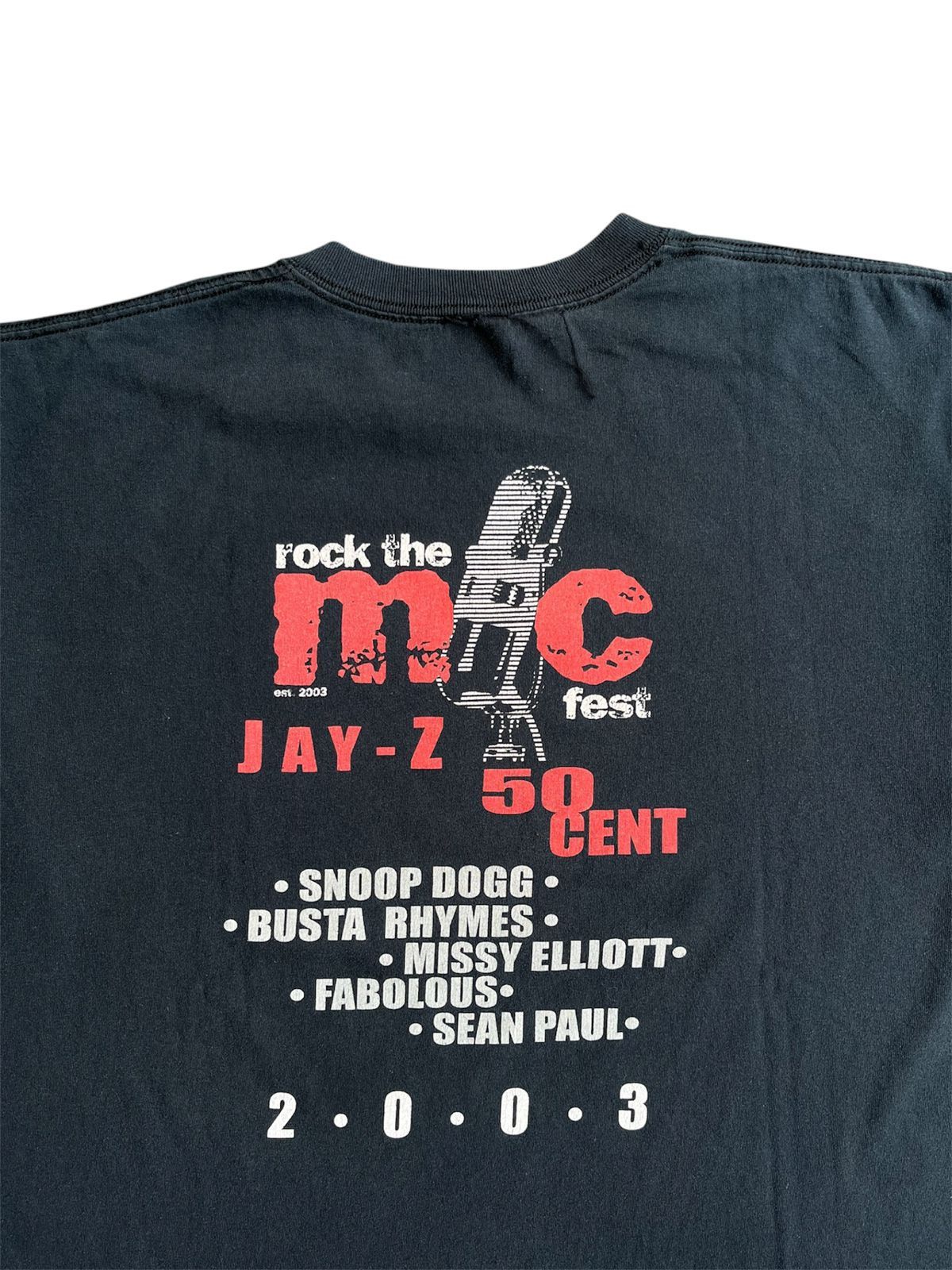 Rap Tees 2003 Jay Z ft 50 Cent Raptees Size US XL / EU 56 / 4 - 4 Thumbnail