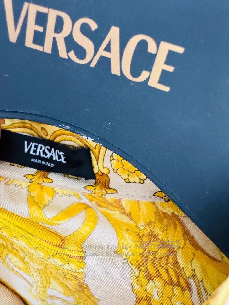 Versace Versace Baroque silk long-sleeved shirt Size US S / EU 44-46 / 1 - 3 Thumbnail