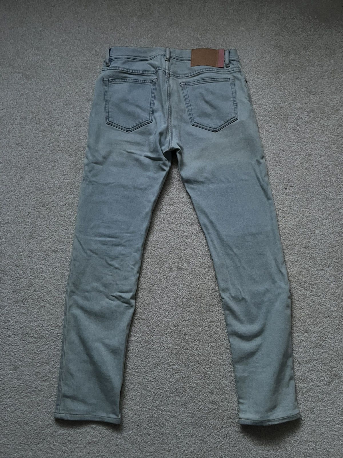Acne Studios Acne Studios Light Blue Slim Jeans Size US 30 / EU 46 - 2 Thumbnail