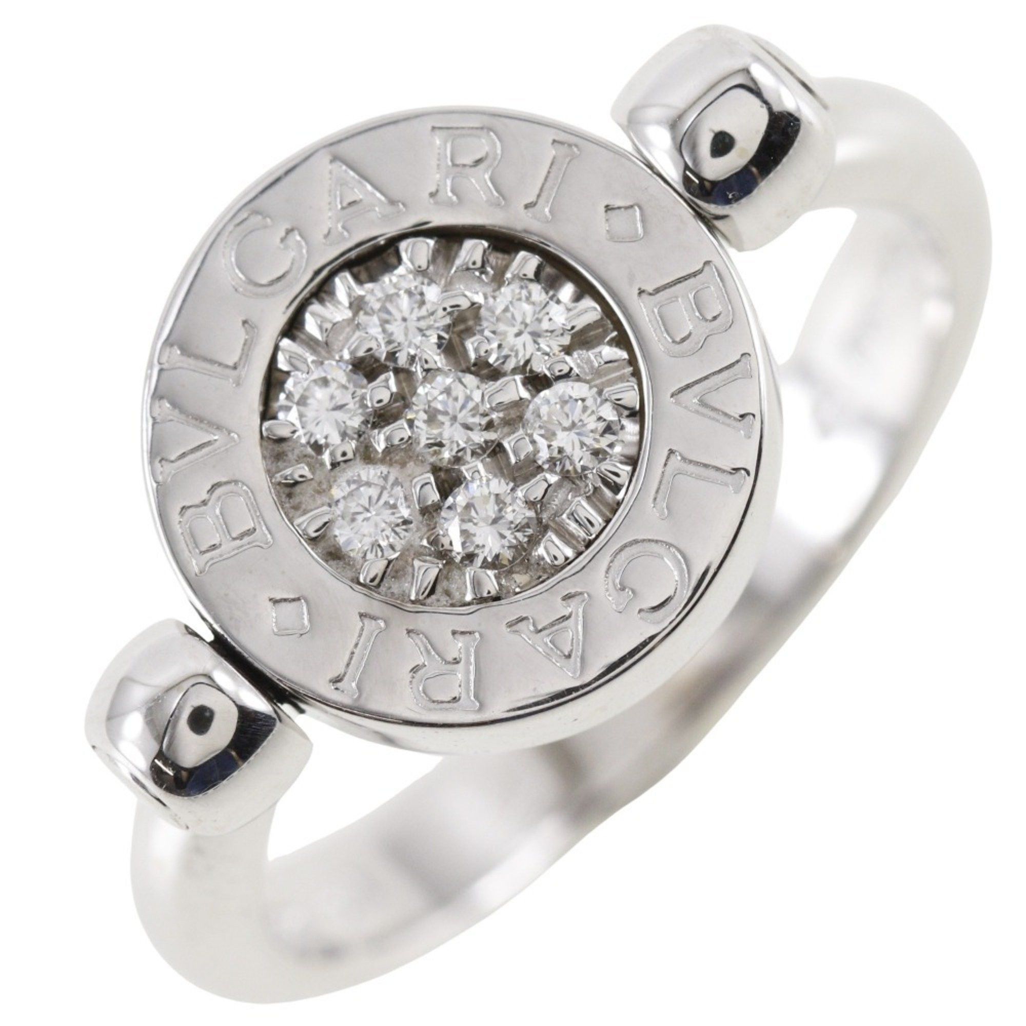 Bvlgari BVLGARI Lapis Lazuli Ring Size 9 K18 White Gold x Approx. 6.0g Ladies Size ONE SIZE - 1 Thumbnail